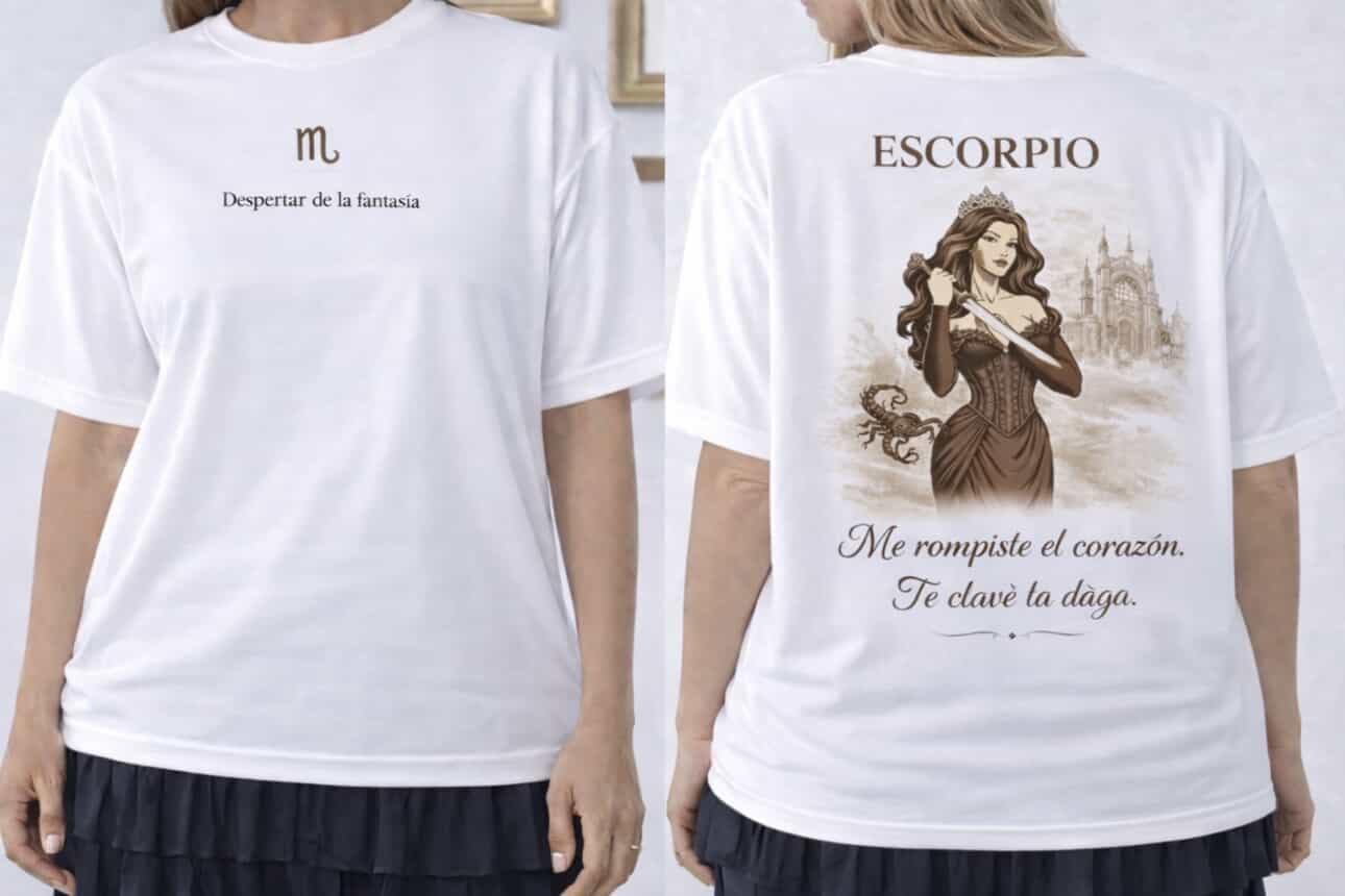 Playera Signo Zodiacal - Escorpio