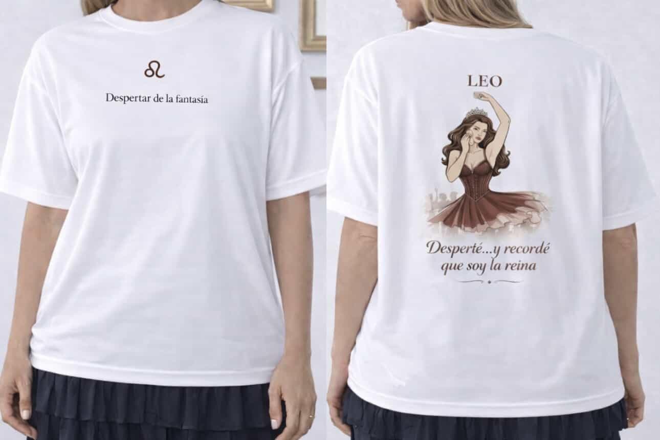 Playera Signo Zodiacal - Leo